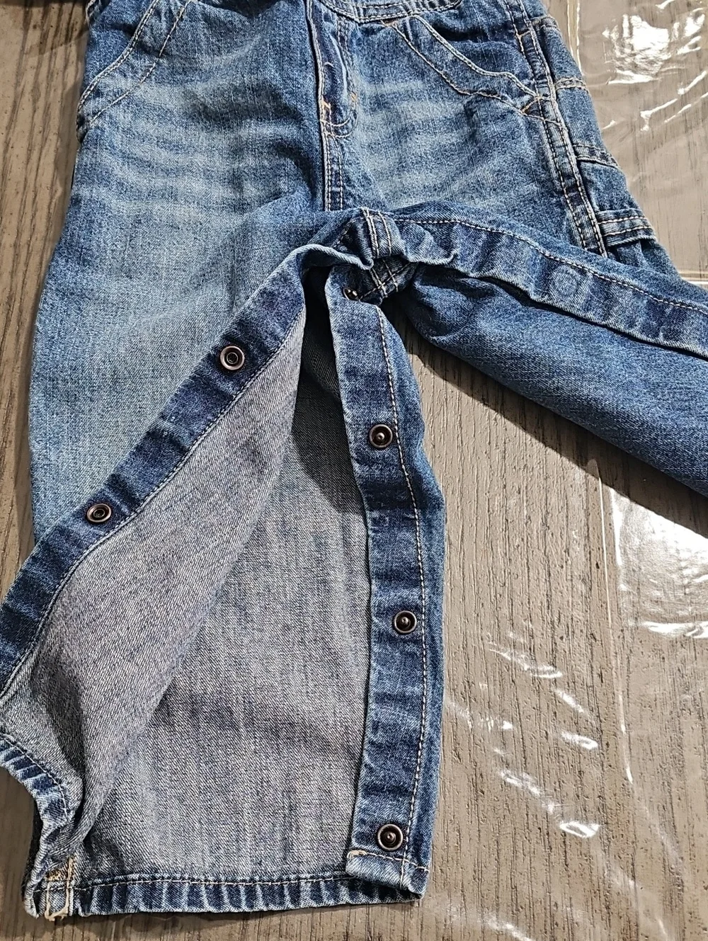Oshkosh B'gosh‎ Infant Boys Denim Overall Size 24 Months